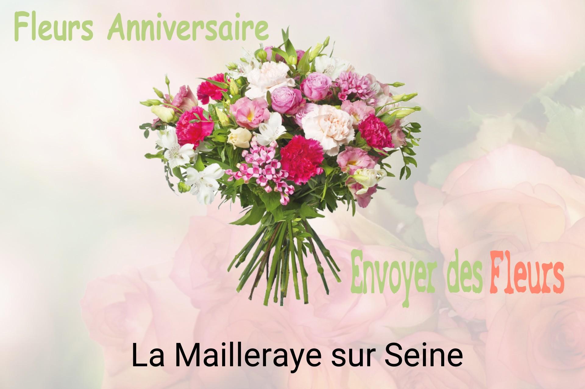 Bouquet de fleurs d’anniversaire livré à La Mailleraye-sur-Seine