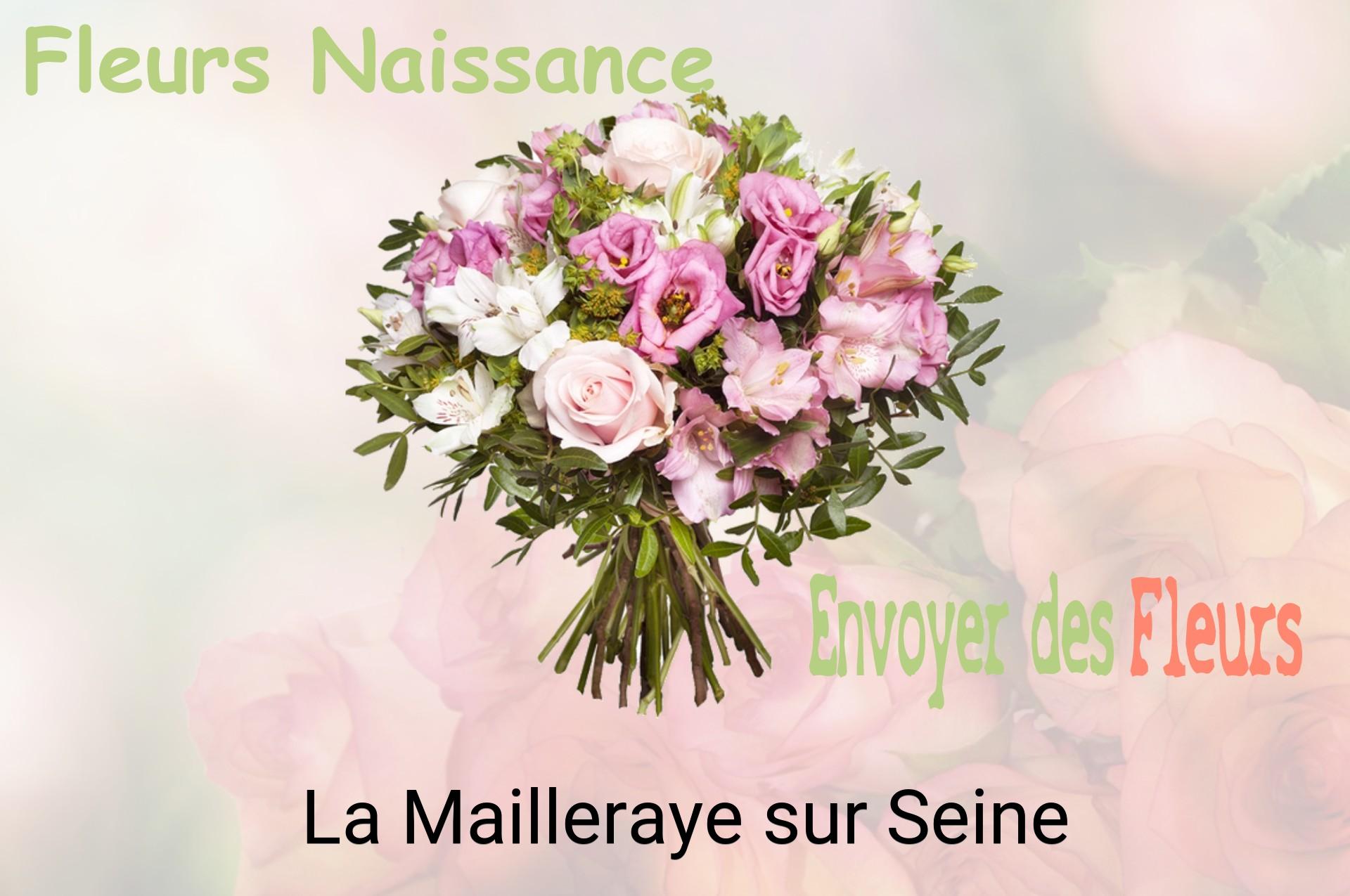Bouquet de fleurs de naissance livré à La Mailleraye-sur-Seine