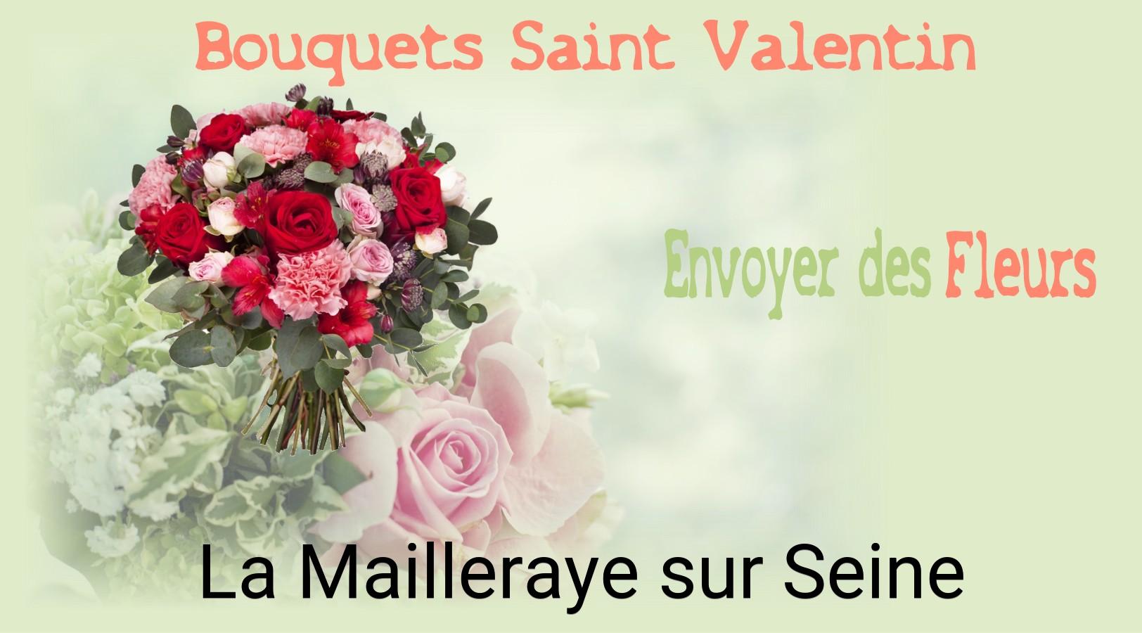 Roses de Saint-Valentin livrées à La Mailleraye-sur-Seine